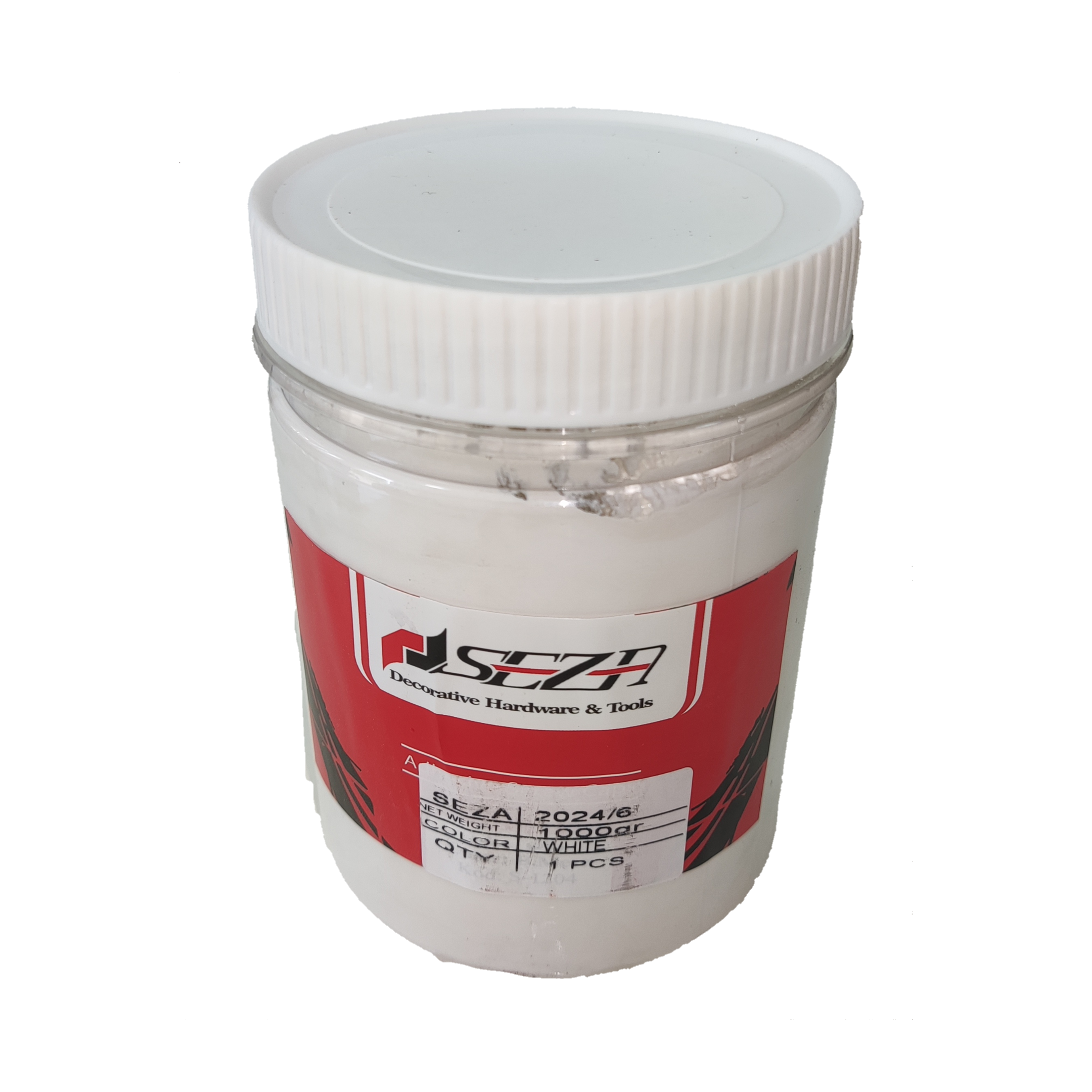 بتونه چوب سزا مدل WHITE حجم 1000 میلی لیتر