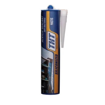 چسب ماستیک سفید خمیر درزگیر بزرگ تی اچ تی (THT PLUS)
